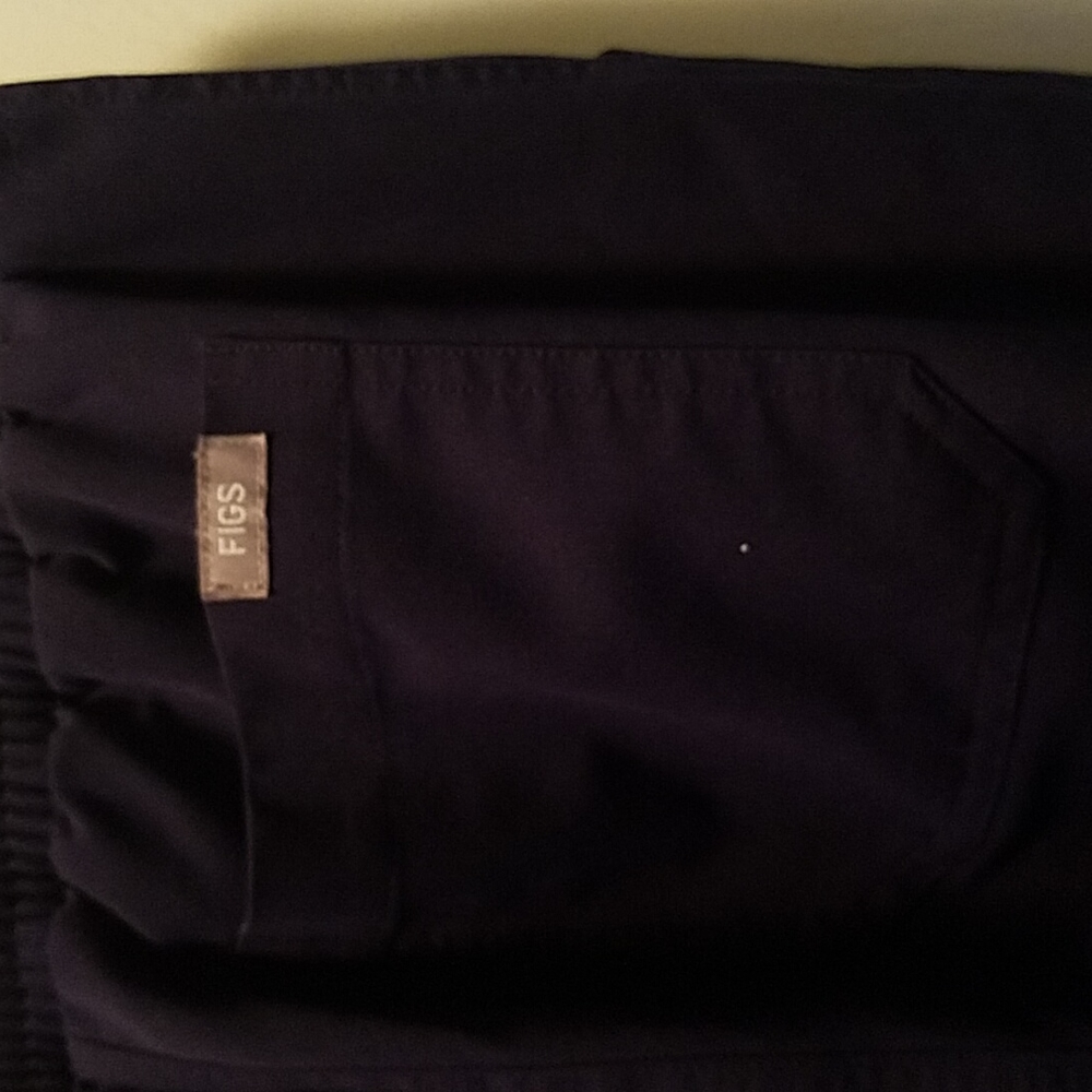 Women Figs Technical Collection Scrub Pants Navy Blue Size Small - Picture 5 of 7